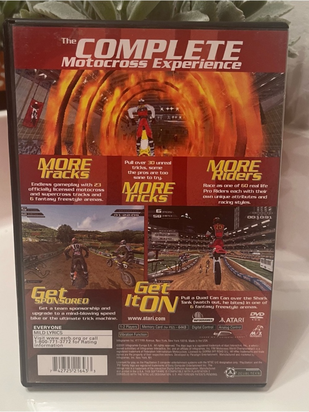 MX Rider (PlayStation 2) - Red - Picture 4 of 4